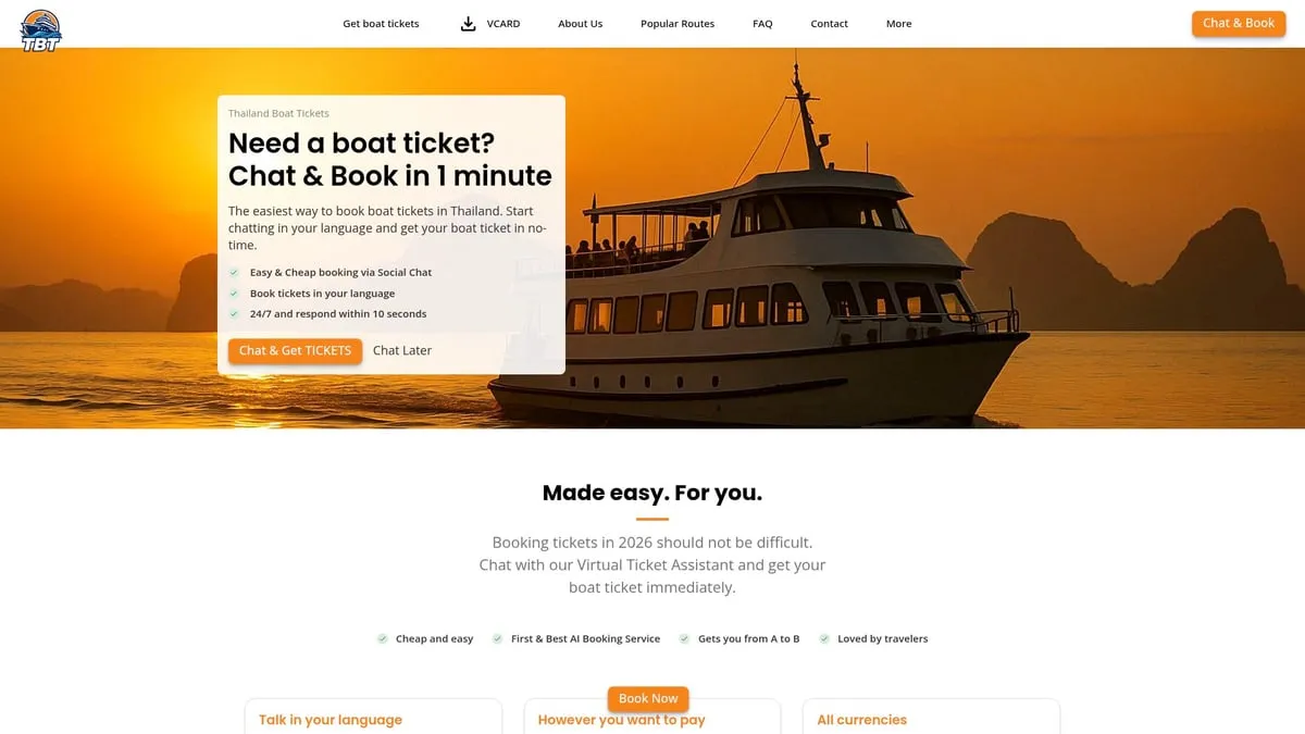 Koh Tao to Surat Thani Guide 2026: Routes, Tips & Travel Insights - Thailand Boat Tickets: Seamless Ferry and Bus Booking