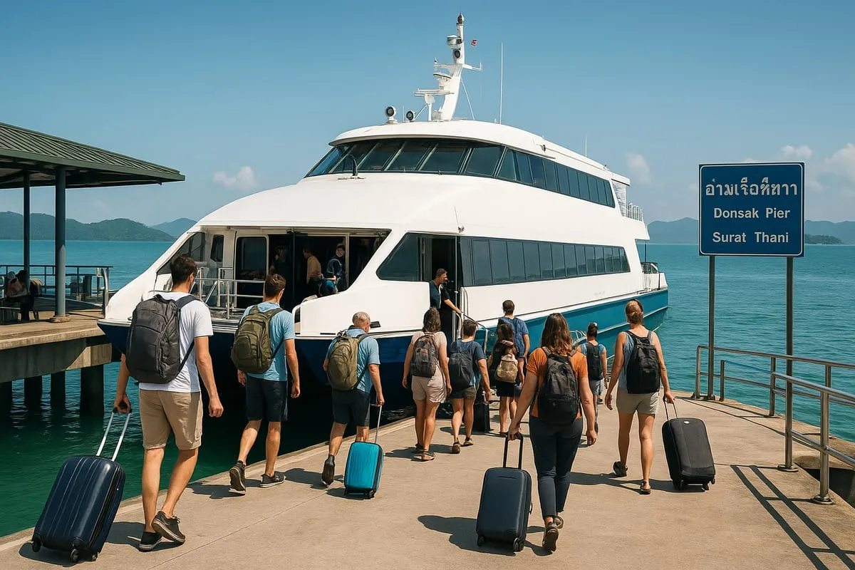 Step-by-Step Guide: Getting from Surat Thani to Koh Samui by Ferry