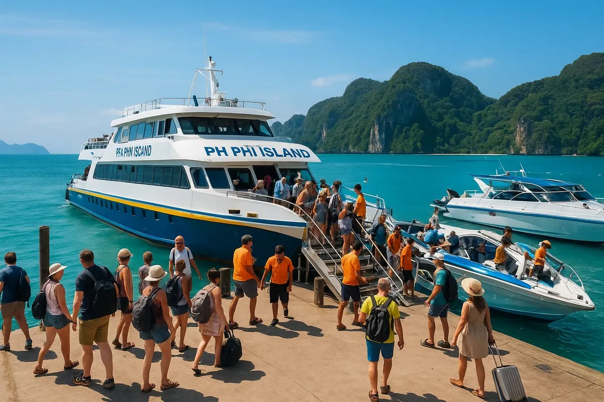How to Get to Phi Phi Island: Transportation Options