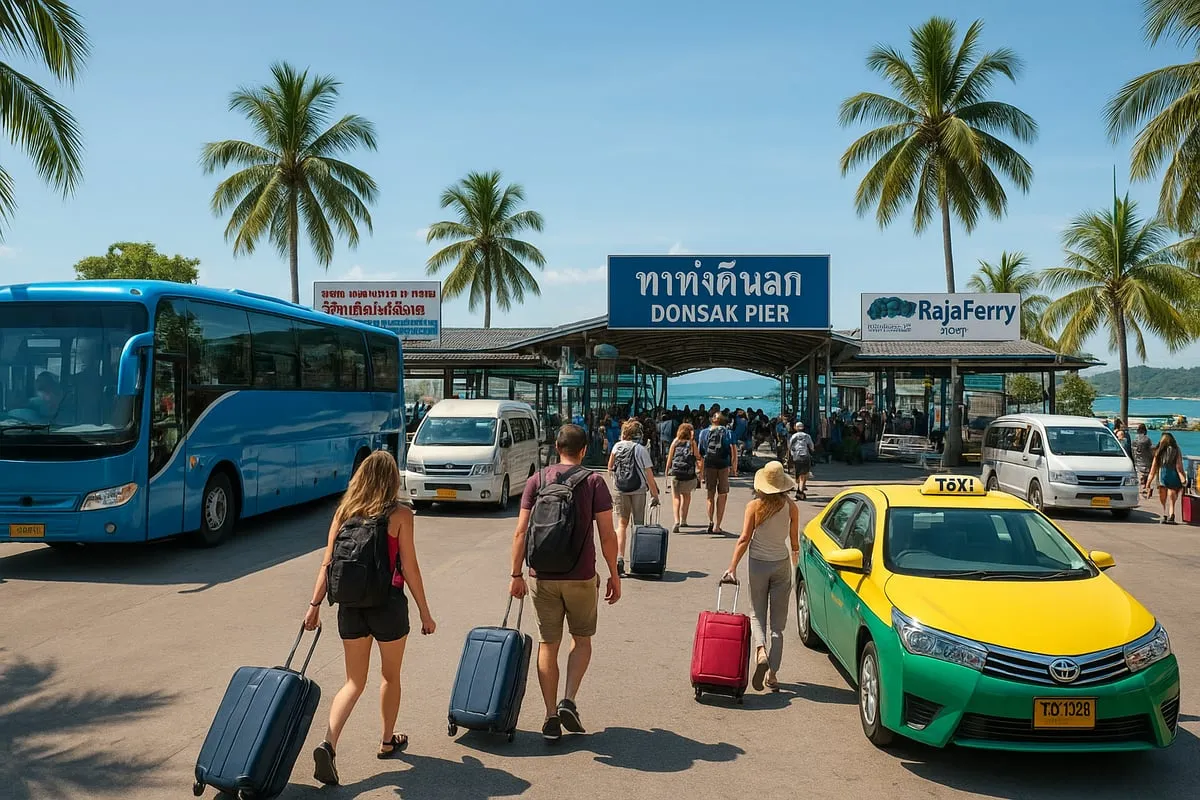 Getting to Donsak Pier: Transport Options & Tips